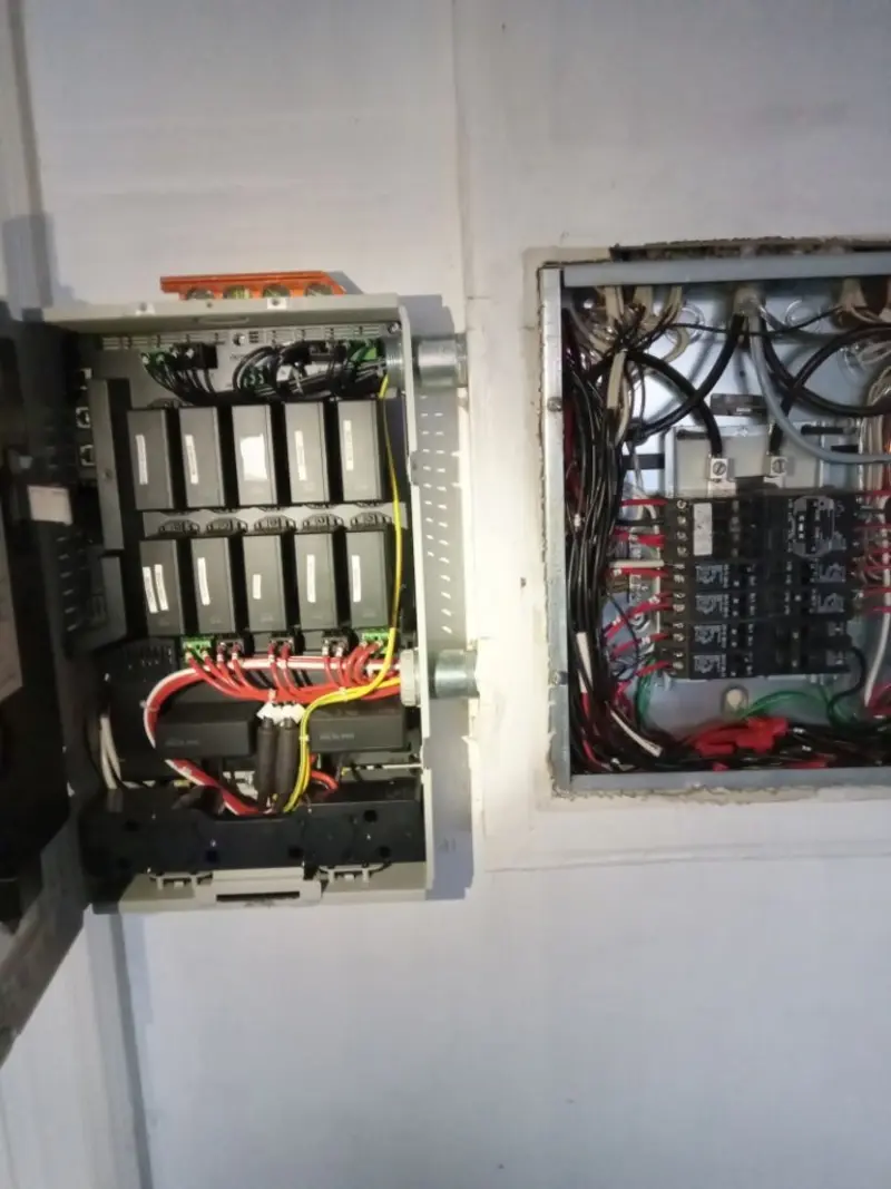 Electrical panel upgrade completed for Indoor Lighting Installation in Jefferson